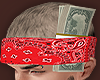 red bandana+money stacks