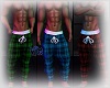 Green Plaid Pajama's