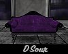 Purple Velvet Sofa (DPC)