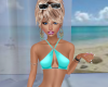 Aqua Bling Halter Sm