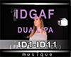 IDGAF SARA'H Cover