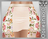 (I) Long Floral Skirt