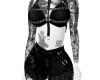 black outfit+ tattoos