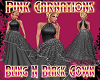Bling N Black Gown