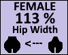 Hip Scaler 113% Female
