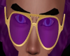 Purple Glow Glasses