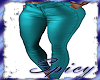 $ Turquoise Shine Pants