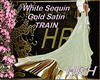 HRH White SequinGS TRAIN