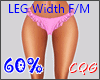 Legs Thighs 60%