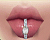 E* Diamond Lip Piercing