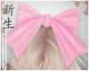 ☽ Pink Bow.
