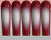 ☆ MED RED AURA NAILS