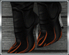 Leather Flame Boots