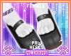 🌸; Paw Heels Black