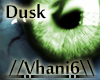 V; Dusk, Green Eyes, M