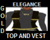 ELEGANT Vested Sweater