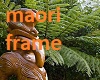 maori photo frame