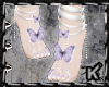 /K/ Butterfly Feet