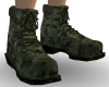 Green Digital Camo Boots