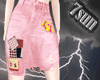Pink denim