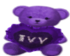Ivy's Purple Teddy Bear