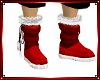 Snow Red Boots