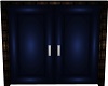 blue door