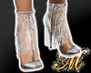 ^MQ^ Silver Sexy Heels