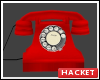 H@K Vintage Red Phone