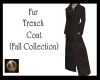 [xTx]Fur Trench Coat