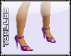 Purple Diamond High Heel