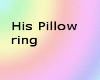 His Wedding ring Pillow