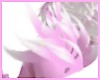 Pink & Rose White Tufts
