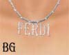 *N* Name necklace Ferdi