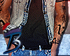 b. dark jacket.