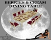 *CM*BERRIES/CREAM TABLE