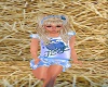 Girls Blue ILU Outfit