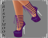 *CM*VIVIANA HEELS-PURPLE