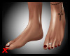 Tats&Rings Feet/Red