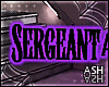 Sergeant At Arms Sign