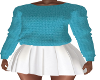 Kam Teal Sweater Outfit