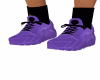huarache purple + socks