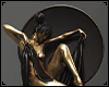 Gold Elegance Statue