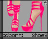 :a: H.Pink PVC Heels v1