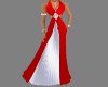 Snow Red Bon Gown