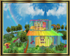 Pastel Rainbow House