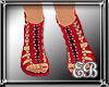 EB*CASUAL RED HEELS
