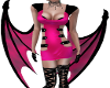 Pink/Black wings