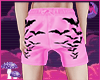 M* Pink Batz Shorts