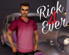 R4E RED GRADIENT POLO